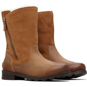 SOREL EMELIE FOLDOVER WINTER SNOW BOOTS WATERPROOF WITH BOX SIZE 7 WOMEN'S